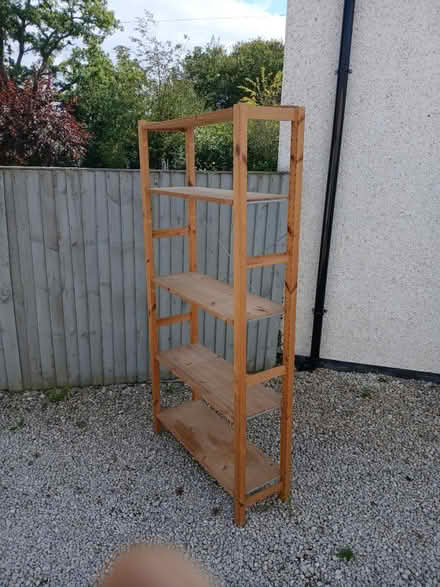 Photo of free Free standing shelf unit (Wilberfoss YORK YO41 5NP) #2