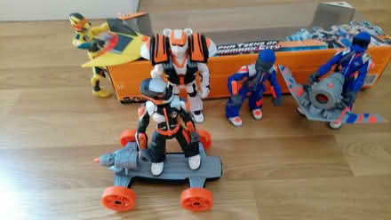 Photo of free Action Man transformers figures (Lady Bay NG2) #1