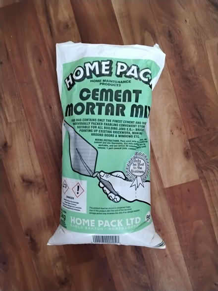 Photo of free Small bag of cement mortar mix (Allerton L18) #1