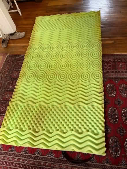 Photo of free Twin bed foam topper (75 Jerome St W.Medford) #1
