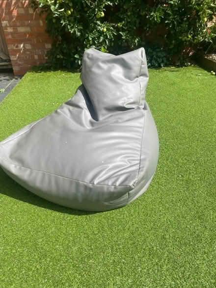 Photo of free Bean chair(faux leather) (Brockton much wenlock TF13) #2