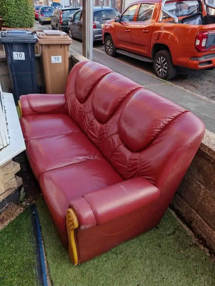 Photo of free Sofa and Armchairs (Mildmay Street lincoln) #1