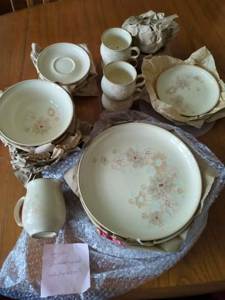 Photo of free Denby stoneware set (Horsell, Woking GU21 4) #1