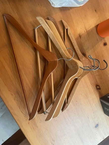Photo of free Old wooden hangers (Souderton) #1