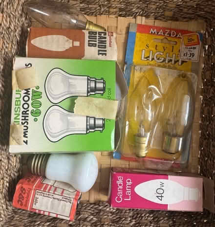 Photo of free Box full of bulbs various bayonet and other types (Kelvedon CO5) #3