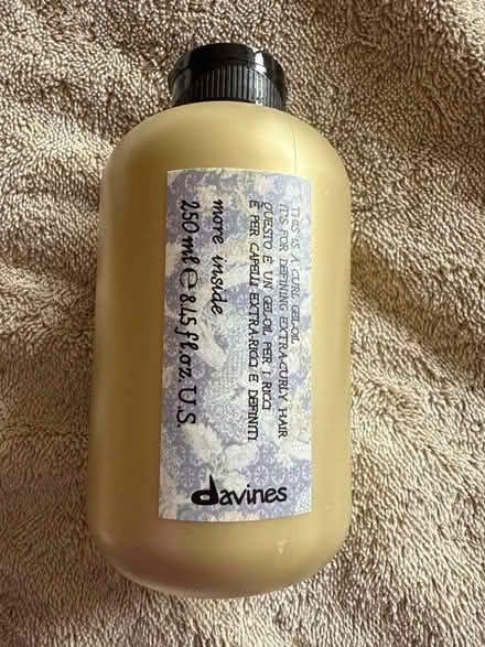 Photo of free Davines “More Inside” Curl gel/oil for *very* curly hair (Tinshill LS16) #1