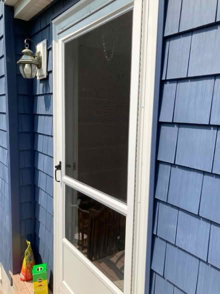 Photo of free Storm door (Waltham ma) #1