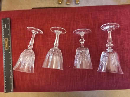Photo of free Crystal or pressed glass wineglasses x 60 (Gerrards Cross SL9) #2