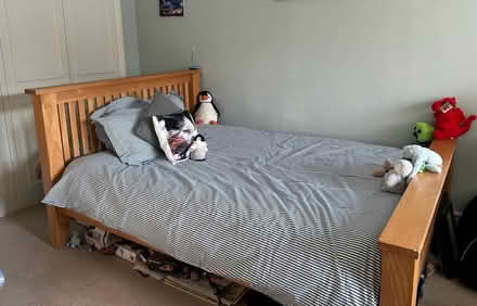 Photo of free Solid Wooden Double Bed (CT13) #1