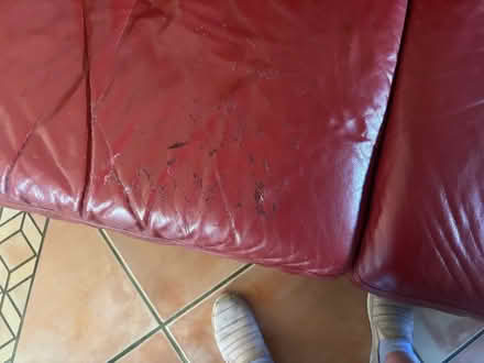 Photo of free Leather Couch (51st Ave and Northern ave) #2