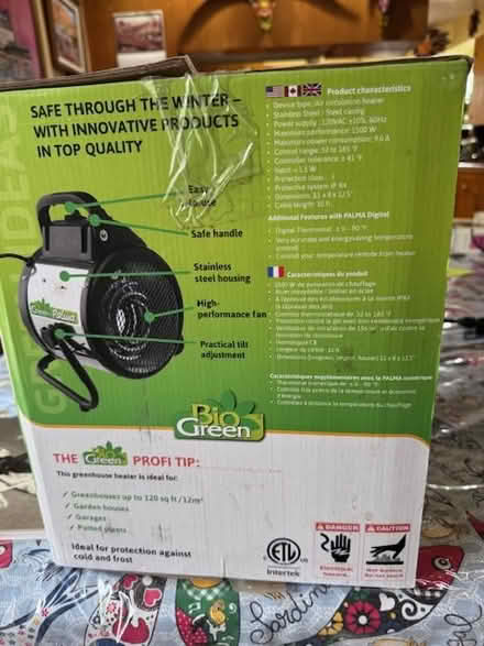 Photo of free Green house heater with thermostat (Lompoc, CA) #1