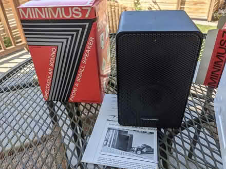 Photo of free Pair of small speakers (Greenlake) #1