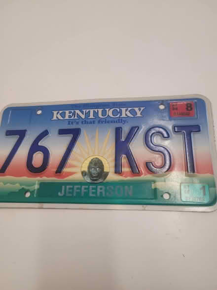 Photo of free US Number plate (Darley Abbey DE22) #1