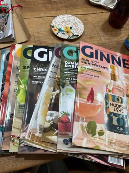 Photo of free Craft Gin Club Ginned Magazines (Newcastle-Under-Lyme ST5) #1