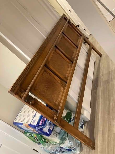 Photo of free Headboard - King size, antique wood (Passaic Park, NJ) #2