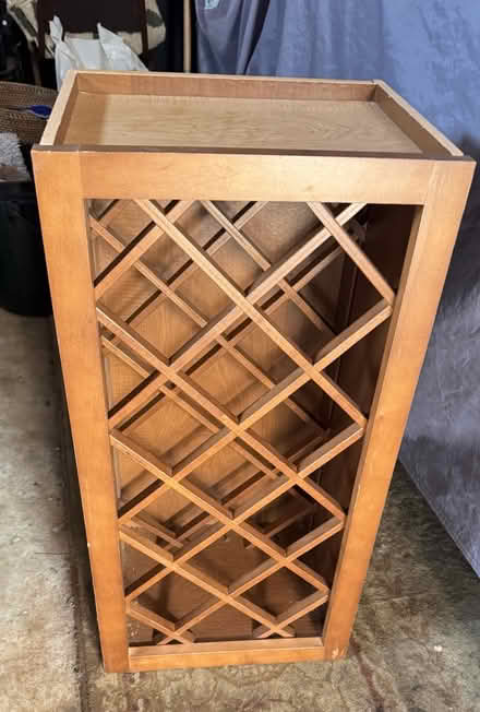 Photo of free Wooden Wine Rack (Ypsilanti Township) #1