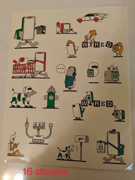 Photo of free Cute cartoon tech stickers (Sandpoint/Magnuson) #1