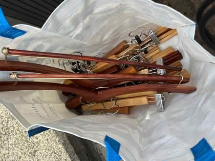 Photo of free Assorted clothes hangers (Harrogate HG2) #1