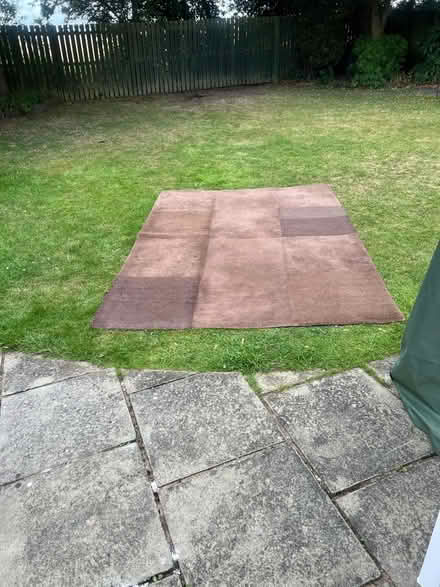 Photo of free Large Brown Rug (Loughborough LE11) #1