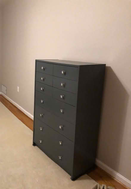 Photo of free Old IKEA Dresser, painted gray (Bethesda/Ashburton) #1