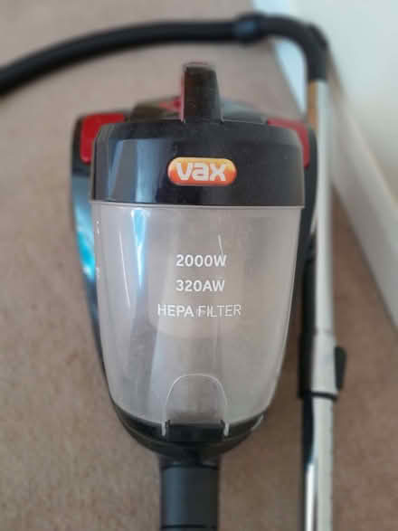 Photo of free Vax cylinder hoover (Appleby-in-Westmorland CA16) #2