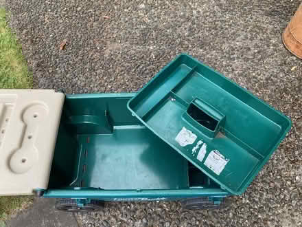 Photo of free Ames Lawn Buddy (rolling cart) (Ravenna/Maple Leaf) #2