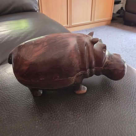 Photo of free Wooden hippo ornament (Clive Vale TN35) #2