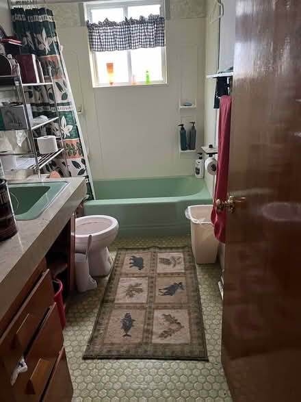 Photo of free 1960's matching tub, toilet& sink (Caroga Lake NY 12032) #1