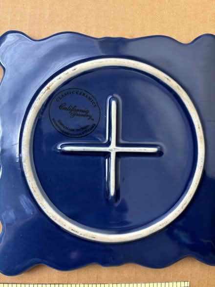 Photo of free Ceramic candle plate (Sunnyvale near Fremont H.S.) #2