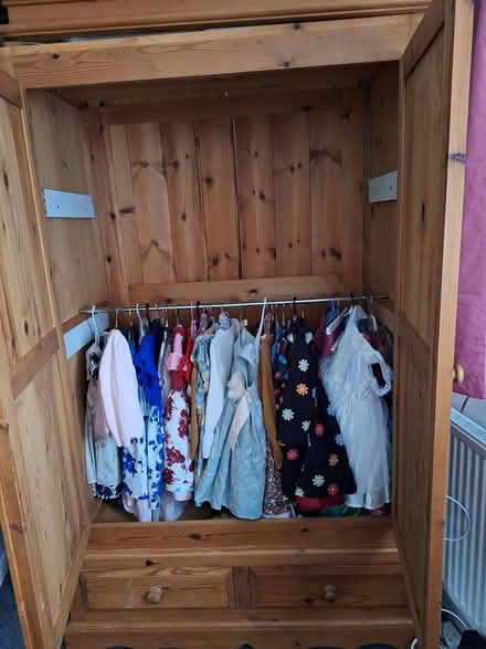 Photo of free pine double wardrobe (UB5) #1