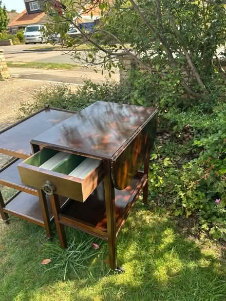 Photo of free Vintage trolley and table. (Bedford MK41) #4