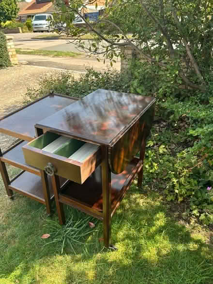 Photo of free Vintage trolley and table. (Bedford MK41) #2