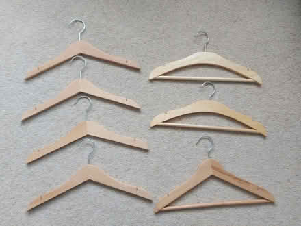 Photo of free Wooden hangers (Cheam SM2) #1