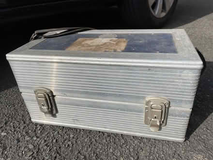 Photo of free Metal box / case with padded inside (Lower Kingswood KT20) #4