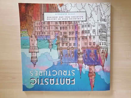 Photo of free Fantastic Structures adult colouring book (Radford Semele CV31) #1