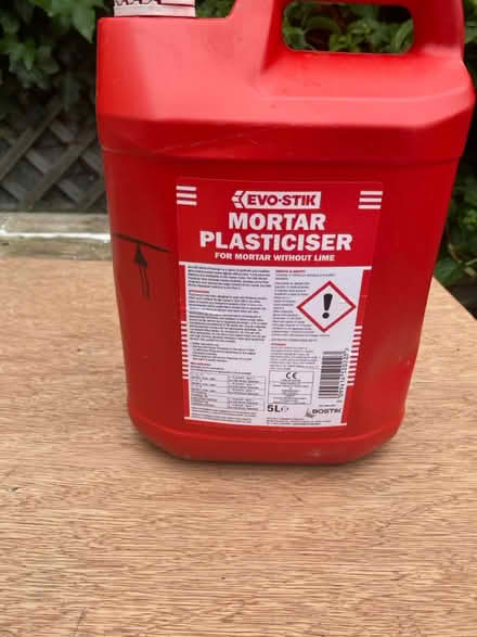 Photo of free Mortar Plasticiser (Dalkey) #1