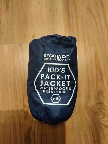 Photo of free Kids compact rain coat 9-10 (Central Preston PR1) #1