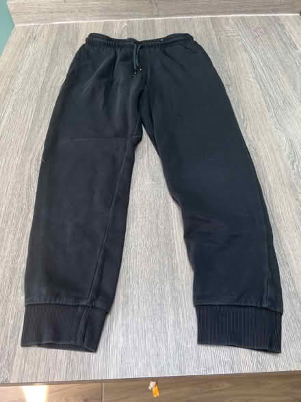 Photo of free F&F Black Jogging Trousers. 10-11 years. Good condition (Southsea PO4) #1