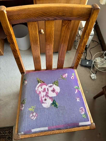 Photo of free Wooden Chair (Longden Road, Shrewsbury) #2