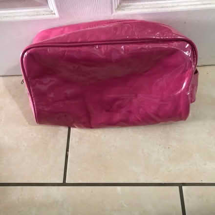 Photo of free Pink make up bag / sponge bag (Westbury BA13) #1