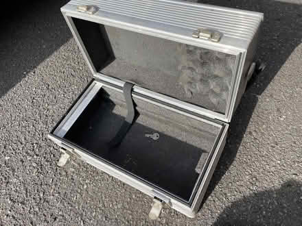 Photo of free Metal box / case with padded inside (Lower Kingswood KT20) #1
