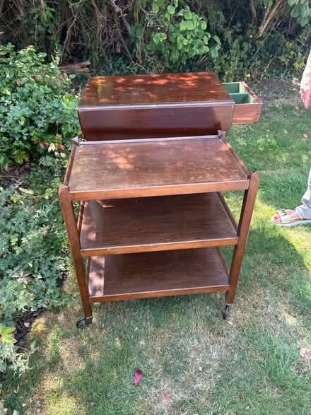 Photo of free Vintage trolley and table. (Bedford MK41) #3