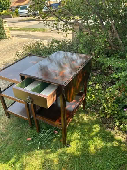 Photo of free Vintage trolley and table. (Bedford MK41) #1