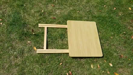 Photo of free Small folding table 48x38x66cm high (Gunton NR32) #1