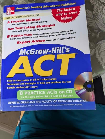 Photo of free ACT prep book (shady grove and 355) #1