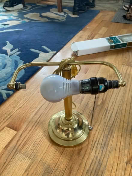 Photo of free Bankers desk lamp (Waltham ma) #1