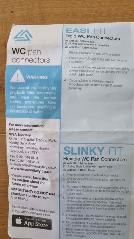 Photo of free Flexible Pan connector (new) (Bromley BR2) #2