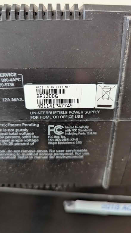 Photo of free apc ups (Near Slack and Merivale) #3