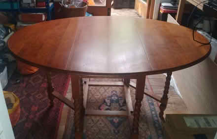 Photo of free Oval Oak Gate-leg table (Stroud GL5) #2