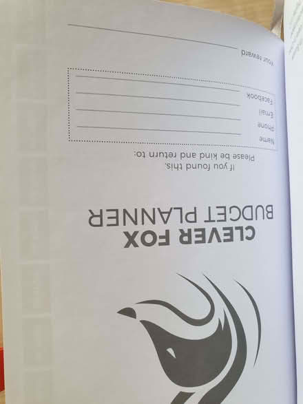 Photo of free Clever Fox budget planner (Radford Semele CV31) #2